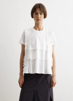 Jersey Ruffle T-Shirt