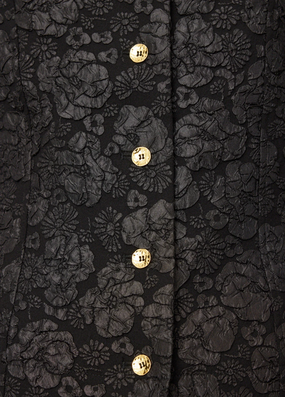 Ganni Stretch Jacquard Fitted Blouse 2 Ganni Stretch Jacquard Fitted Blouse - Image 2