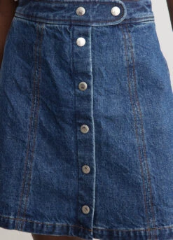 A.P.C. Jupe Poppy Skirt -Style Haven Shop womens incu 1182 bcec217a b3a7 4986 8767 a9e597bccabf