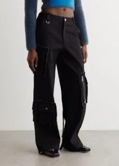 Mulina Crinkle Denim Cargo Pants 7 Mulina Crinkle Denim Cargo Pants -Style Haven Shop womens incu 120 64c2b370 ad5f 4d3f 8fad f2a5a809d3cd