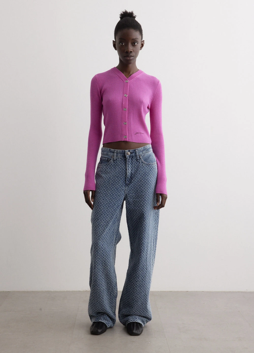 Rag & Bone Logan Wide Leg Jeans 2 Rag & Bone Logan Wide Leg Jeans - Image 2