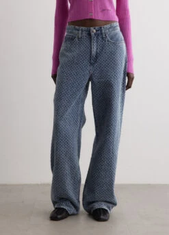 Rag & Bone Logan Wide Leg Jeans