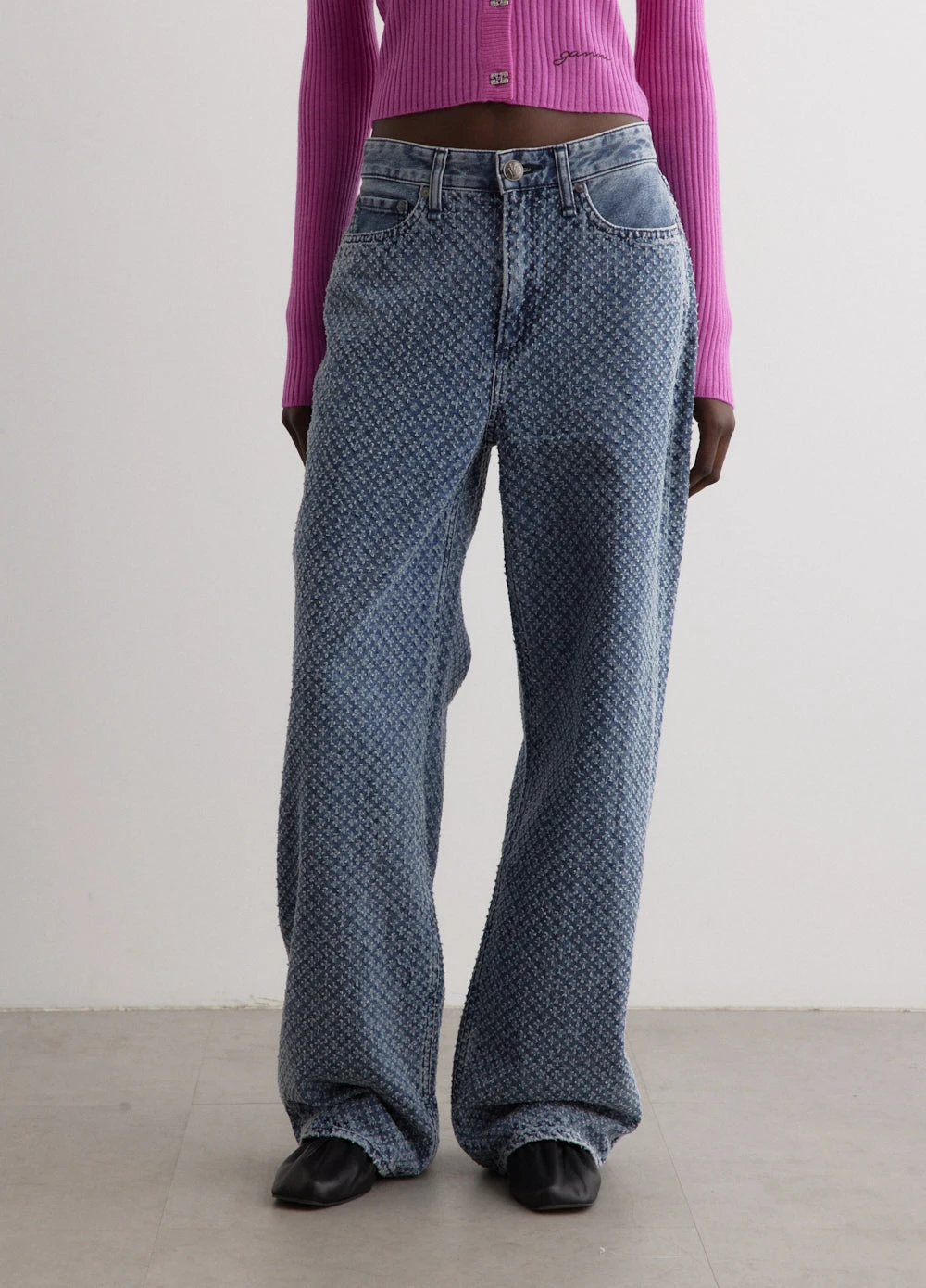 Rag & Bone Logan Wide Leg Jeans 1 Rag & Bone Logan Wide Leg Jeans