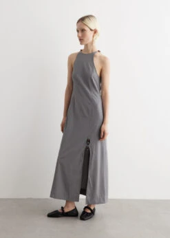 Ganni Drapey Melange Maxi Dress -Style Haven Shop womens incu 1251 75e0476b 25d1 48e6 bfde 1a9078faf114