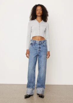 ALEXANDER WANG Long Sleeve V-Neck Cardigan -Style Haven Shop womens incu 127 0b76843a 4c49 4130 b5b9 6f6c5c5d8fd0