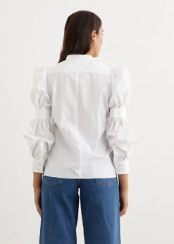 Collared Poplin Shirt -Style Haven Shop womens incu 1282 c7419f5b db52 41dd a88c a45a8d4c2bce