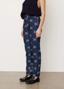 Straight Denim Papillon Jeans -Style Haven Shop womens incu 1291 808acc24 2601 4560 b2bd e4130bb2c4ac