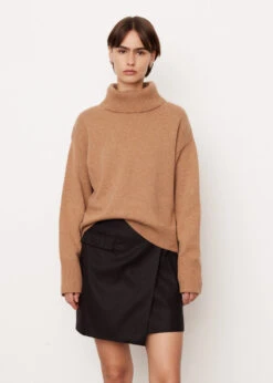 Mia Cashmere Roll Neck Knit