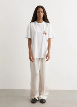 JW Anderson JWA Orange Print T-Shirt -Style Haven Shop womens incu 1386