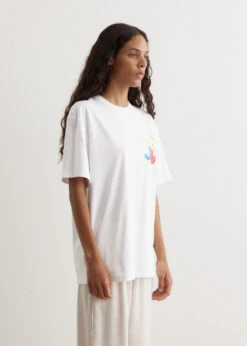 JW Anderson JWA Orange Print T-Shirt -Style Haven Shop womens incu 1393