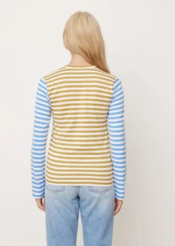 T317 Striped Long Sleeve T-Shirt -Style Haven Shop womens incu 1401 583dcb53 6ec5 4283 8ef7 7ba48673529a