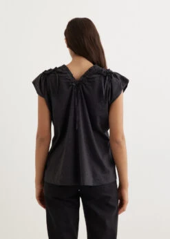 Simone Rocha Shoulder Bite Bow Cap Sleeve T-Shirt 8 Simone Rocha Shoulder Bite Bow Cap Sleeve T-Shirt -Style Haven Shop womens incu 1401 b6c42334 a7d2 4401 85f3 4b557dee3914