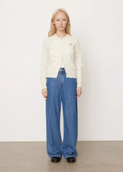 N065 White Heart Cardigan -Style Haven Shop womens incu 1421 2988141f 38fa 4eb7 93ed 5e362c812b58