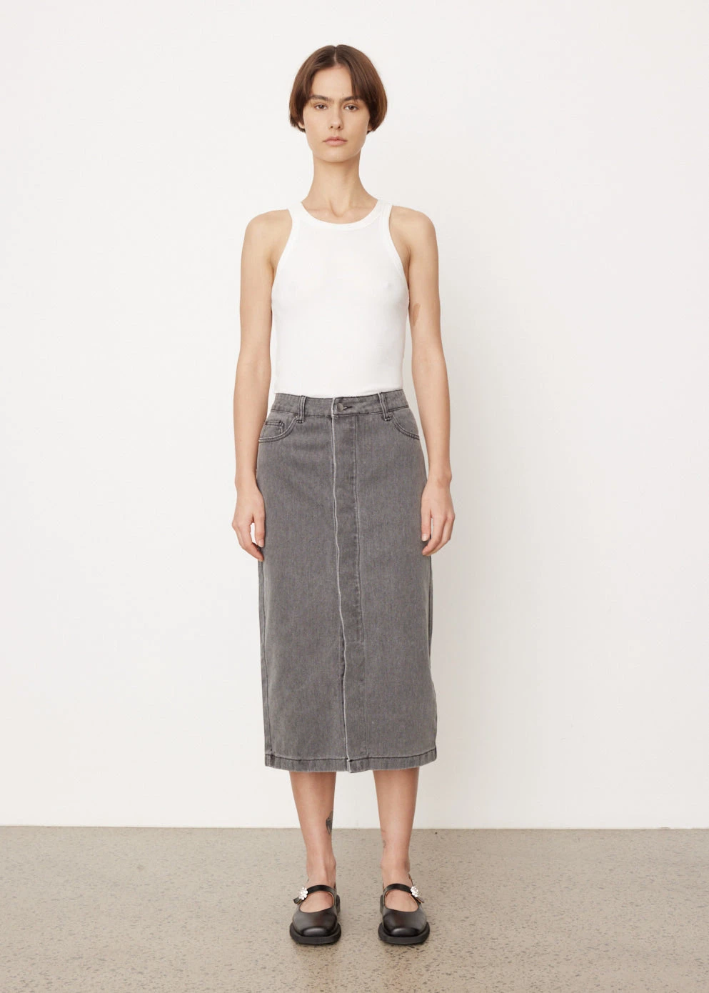 Lucid Denim Pencil Skirt 1 Lucid Denim Pencil Skirt