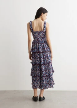 Ganni Pleated Georgette Flounce Smock Midi Dress 9 Ganni Pleated Georgette Flounce Smock Midi Dress -Style Haven Shop womens incu 155 c4a008f6 f1c8 4570 ad85 7ecc3a5f48ac