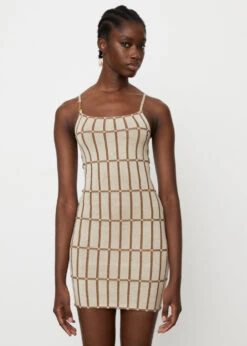 Jacquemus La Robe Maille Malha Dress -Style Haven Shop womens incu 161 acd601fc e3c7 4c26 9edf 54ea58f32f87