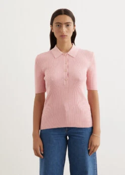 A.P.C. Danae Polo -Style Haven Shop womens incu 1697 fc19a01d 6fb4 4732 89aa 52cddc77db7c