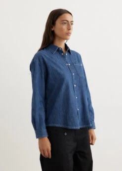 A.P.C. Boyfriend Shirt -Style Haven Shop womens incu 1799