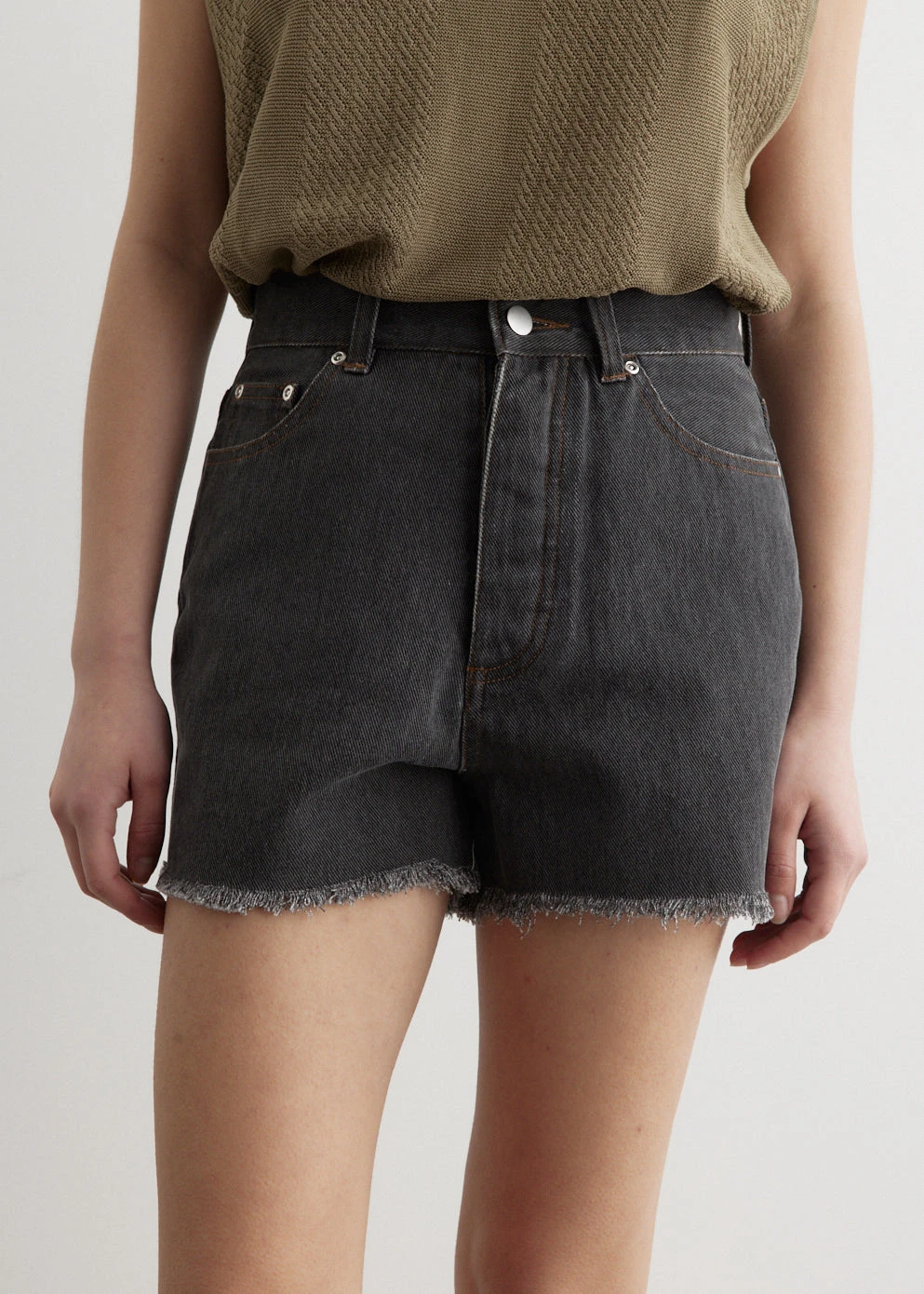 Aurora Denim Mini Shorts 2 Aurora Denim Mini Shorts - Image 2