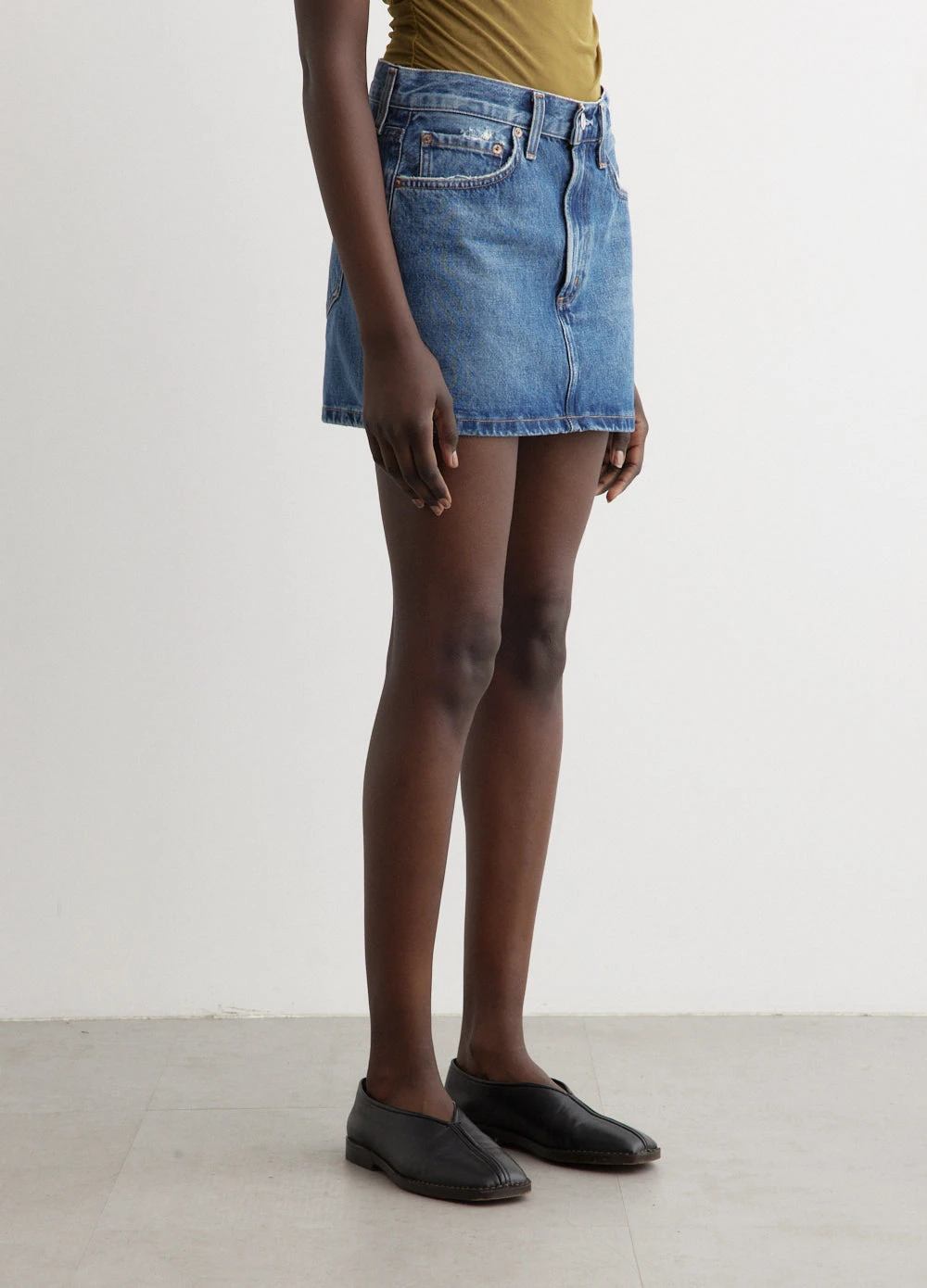 AGOLDE Liv Mini Skirt 3 AGOLDE Liv Mini Skirt - Image 3