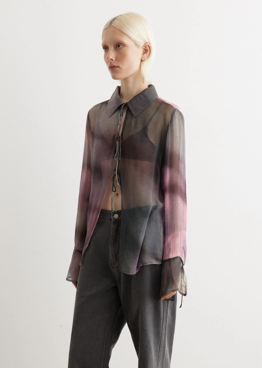 Funhouse Hazy Floral Top 3 Funhouse Hazy Floral Top - Image 3