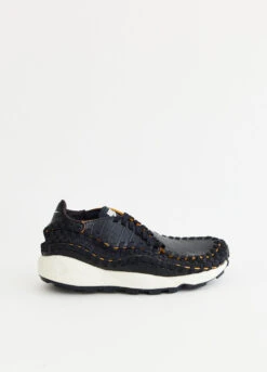 Air Nike Footscape Woven Premium 'Black' Sneakers