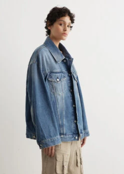 Acne Studios Morris Vintage Denim Jacket -Style Haven Shop womens incu 2047