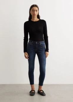 Rag & Bone Cate Mid-Rise Skinny Jeans