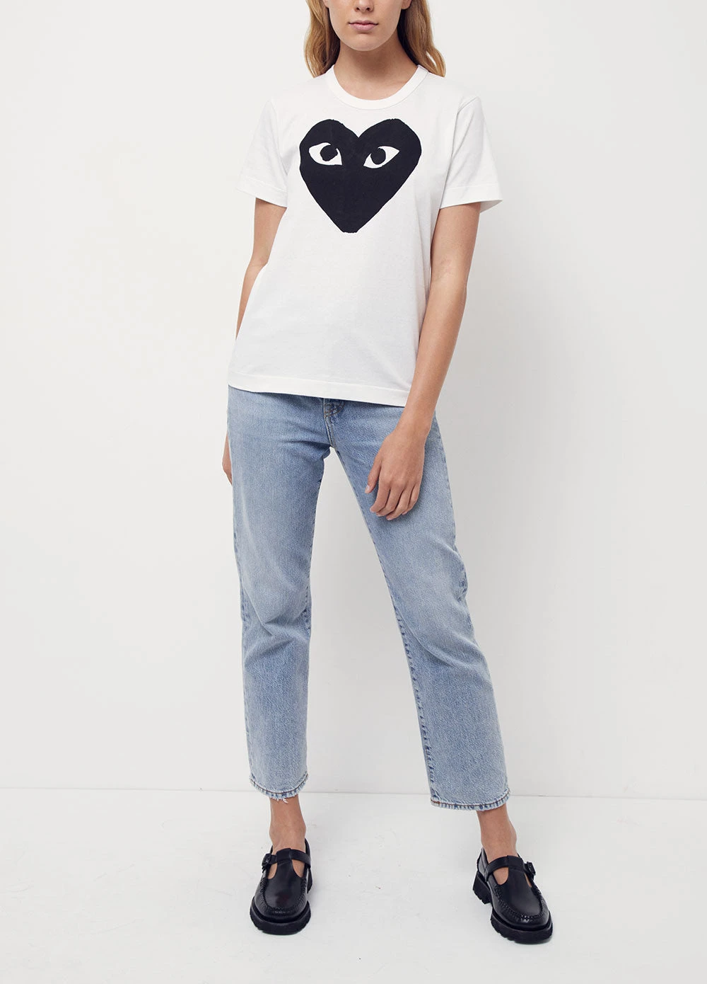 T069 Black Heart T-Shirt 2 T069 Black Heart T-Shirt - Image 2