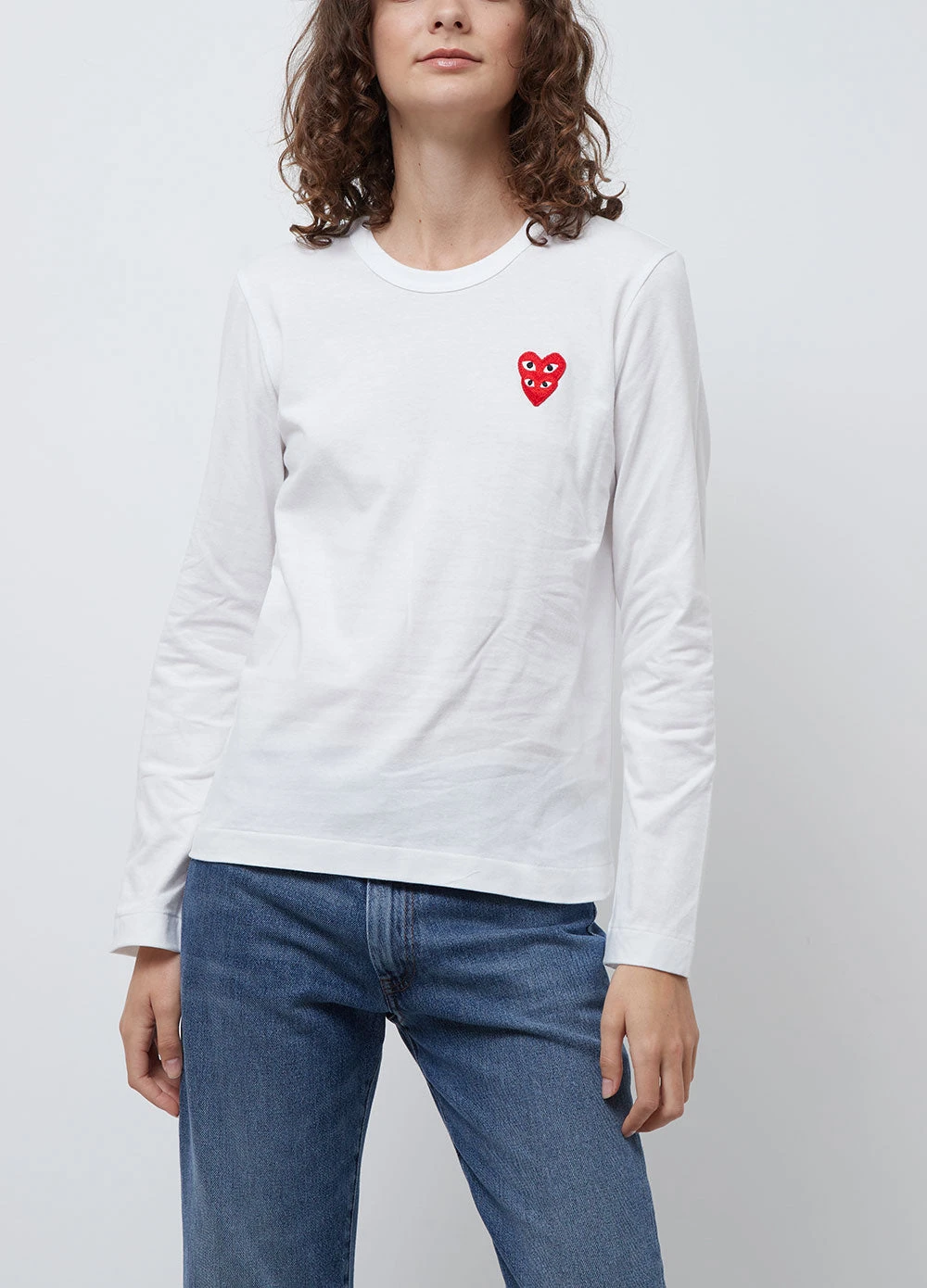 T291 Double Heart Long-sleeve T-shirt 1 T291 Double Heart Long-sleeve T-shirt