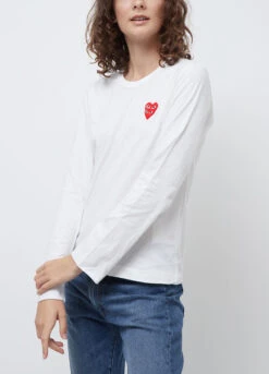 T291 Double Heart Long-sleeve T-shirt 8 T291 Double Heart Long-sleeve T-shirt -Style Haven Shop womens incu 21 02 11 0657