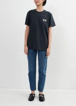 Double Fox T-shirt -Style Haven Shop womens incu 210510 29704