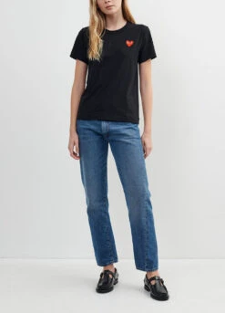 T107 Red Heart T-Shirt -Style Haven Shop womens incu 210525 30915