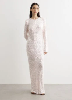 Ganni 3D Sequins Maxi Dress 7 Ganni 3D Sequins Maxi Dress -Style Haven Shop womens incu 212 24c52680 d267 4cab 88db 646f91191fbb