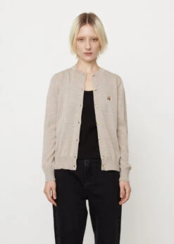 Fox Head Patch Adjusted Cardigan