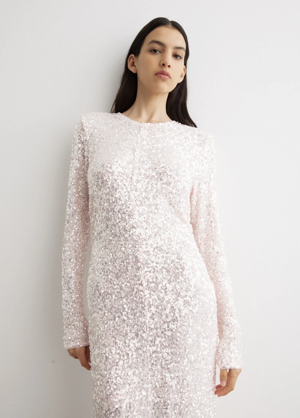 Ganni 3D Sequins Maxi Dress 2 Ganni 3D Sequins Maxi Dress - Image 2