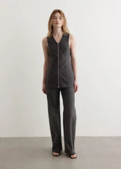 OUR LEGACY Biker Zip Vest