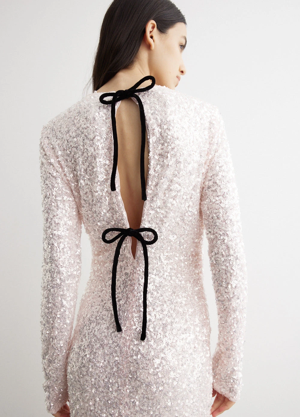 Ganni 3D Sequins Maxi Dress 4 Ganni 3D Sequins Maxi Dress - Image 4