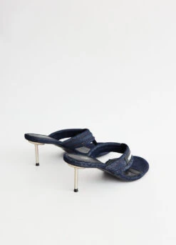Coperni Denim Branded Thong Sandals -Style Haven Shop womens incu 241 8639a353 871c 4728 bdb8 d4261ec7e1a7