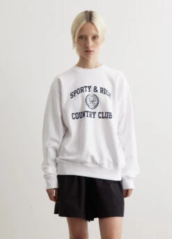 Varsity Crest Crewneck Sweatshirt -Style Haven Shop womens incu 242 4ed23994 4f17 47a9 8cdc e245a6fdc18d