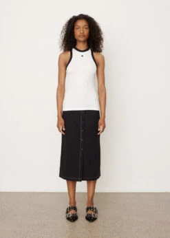 Curve Line Button Skirt 9 Curve Line Button Skirt -Style Haven Shop womens incu 245 9b57337a 0454 4c1b 99e8 d7911f836268