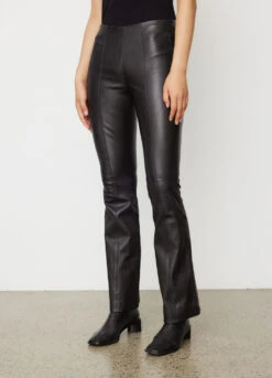 Rag & Bone Simone Leather Flare Pants -Style Haven Shop womens incu 2477