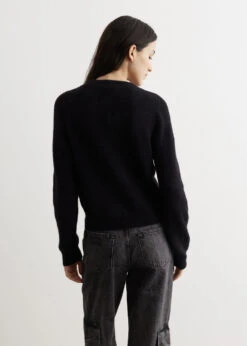 Ganni Soft Wool Cardigan -Style Haven Shop womens incu 255 8f6f7cab 0a03 45c3 b76c e72398f50b8c