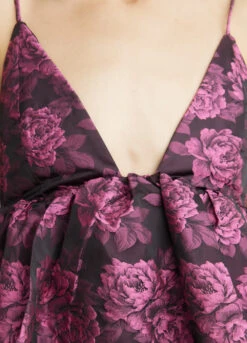 Ganni Botanical Jacquard Mini Strap Dress -Style Haven Shop womens incu 263 08bc6770 3beb 40dd 809a e436474cb051