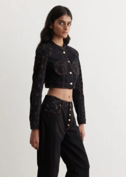 Marine Serre Regenerated Denim Cropped Jacket 8 Marine Serre Regenerated Denim Cropped Jacket -Style Haven Shop womens incu 265 bf1418c3 c9e7 42be bb53 aa55bf50fd48