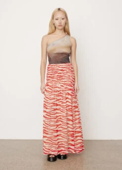 Ganni Georgette Maxi Smock Skirt -Style Haven Shop womens incu 306 bdef44ae f3cb 4cb0 a843 a17dd2d73146