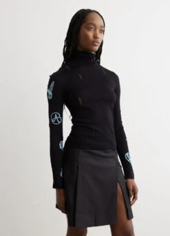 Augen Flocking Inner Knit Top -Style Haven Shop womens incu 311 b1e3e627 f875 4d03 9622 641a22741be3