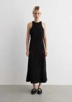 Sleeveless Racer Neckline Dress -Style Haven Shop womens incu 325 8d2912e7 c8cd 4d56 8da9 7a419144268f