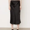 Acne Studios Lala Text Wrap Midi Skirt