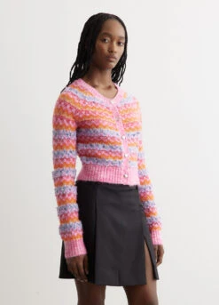 Stripe Poodle Knit Cardigan -Style Haven Shop womens incu 360 204e3dd7 3459 4c6c 8ace 89769d627d51